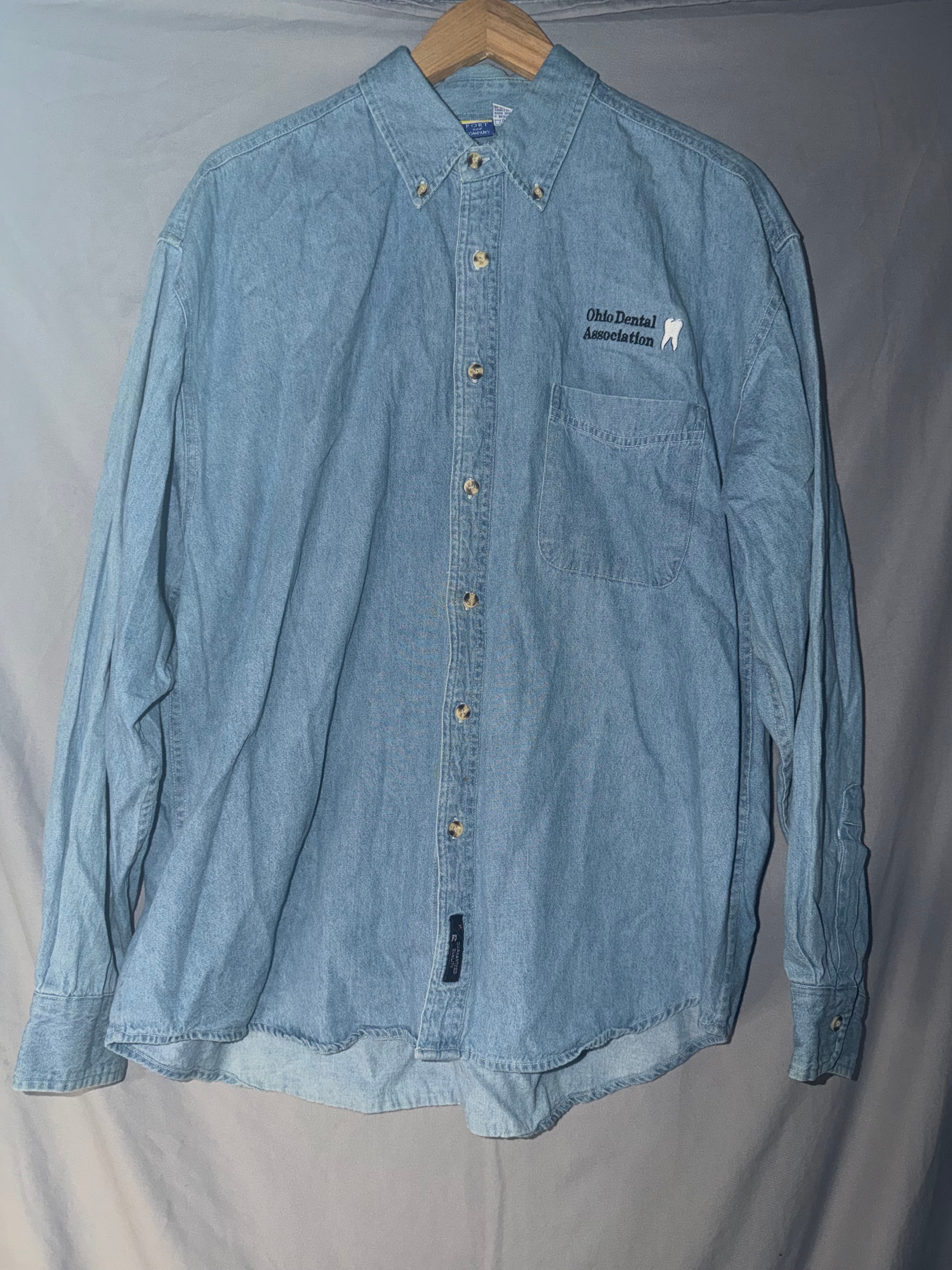 Denim Button Up
